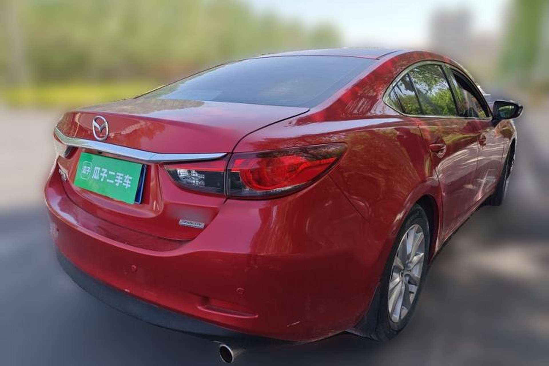 Used Mazda Atenza 2014 2.0L Blue Sky Luxury Edition Rear Right 45 Deg