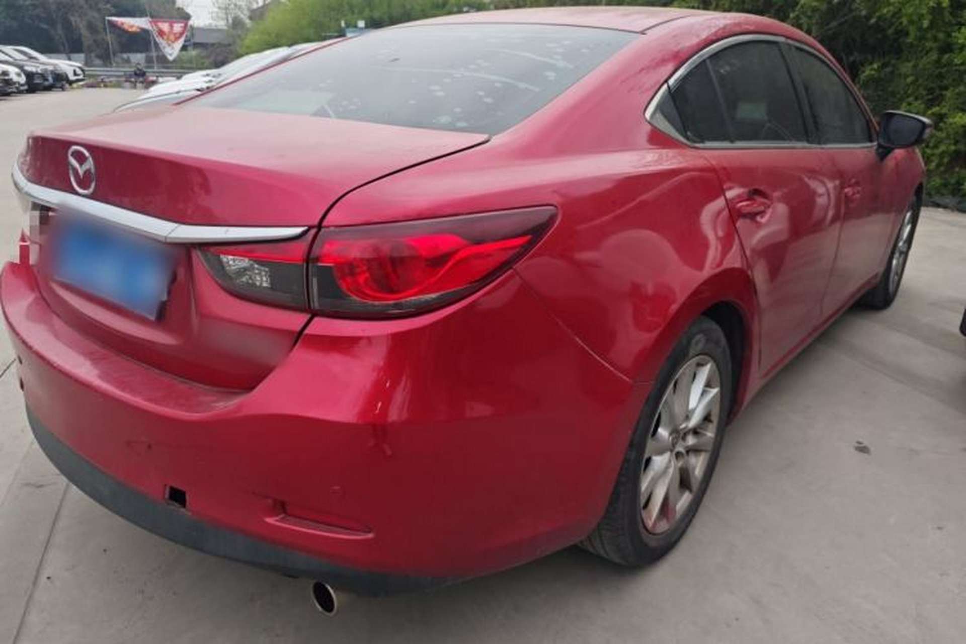 Used Mazda Atenza 2014 2.0L Blue Sky Luxury Edition Rear Right 45 Deg