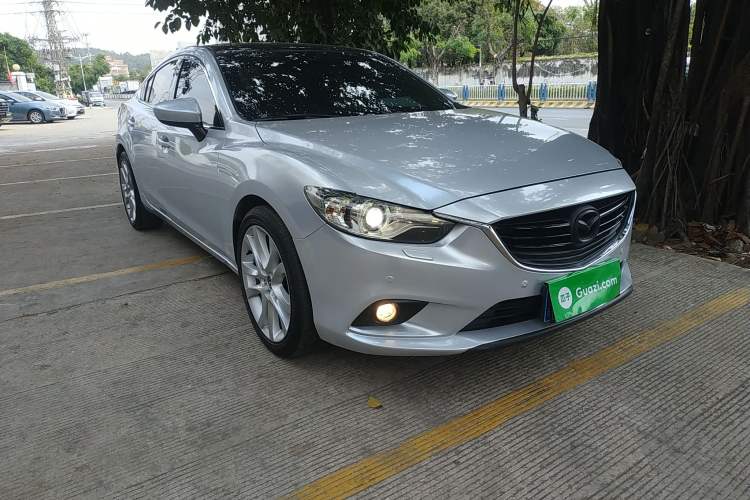 Used Mazda Atenza 2014 2.5L Sky Blue Supreme Edition Front Right 45 Deg