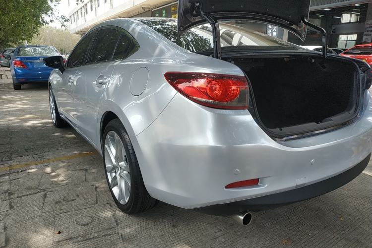 Used Mazda Atenza 2014 2.5L Sky Blue Supreme Edition Rear Left 45 Deg