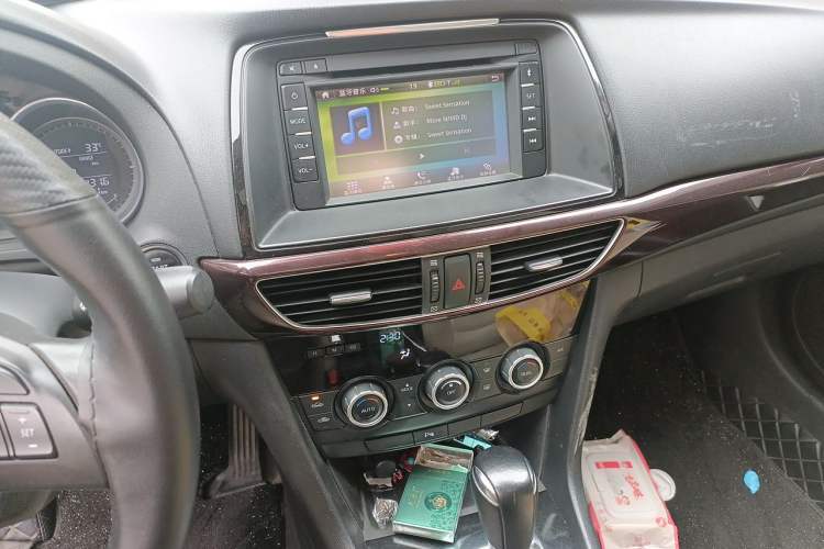 Used Mazda Atenza 2014 2.0L Blue Sky Luxury Edition Audio And AC Panel
