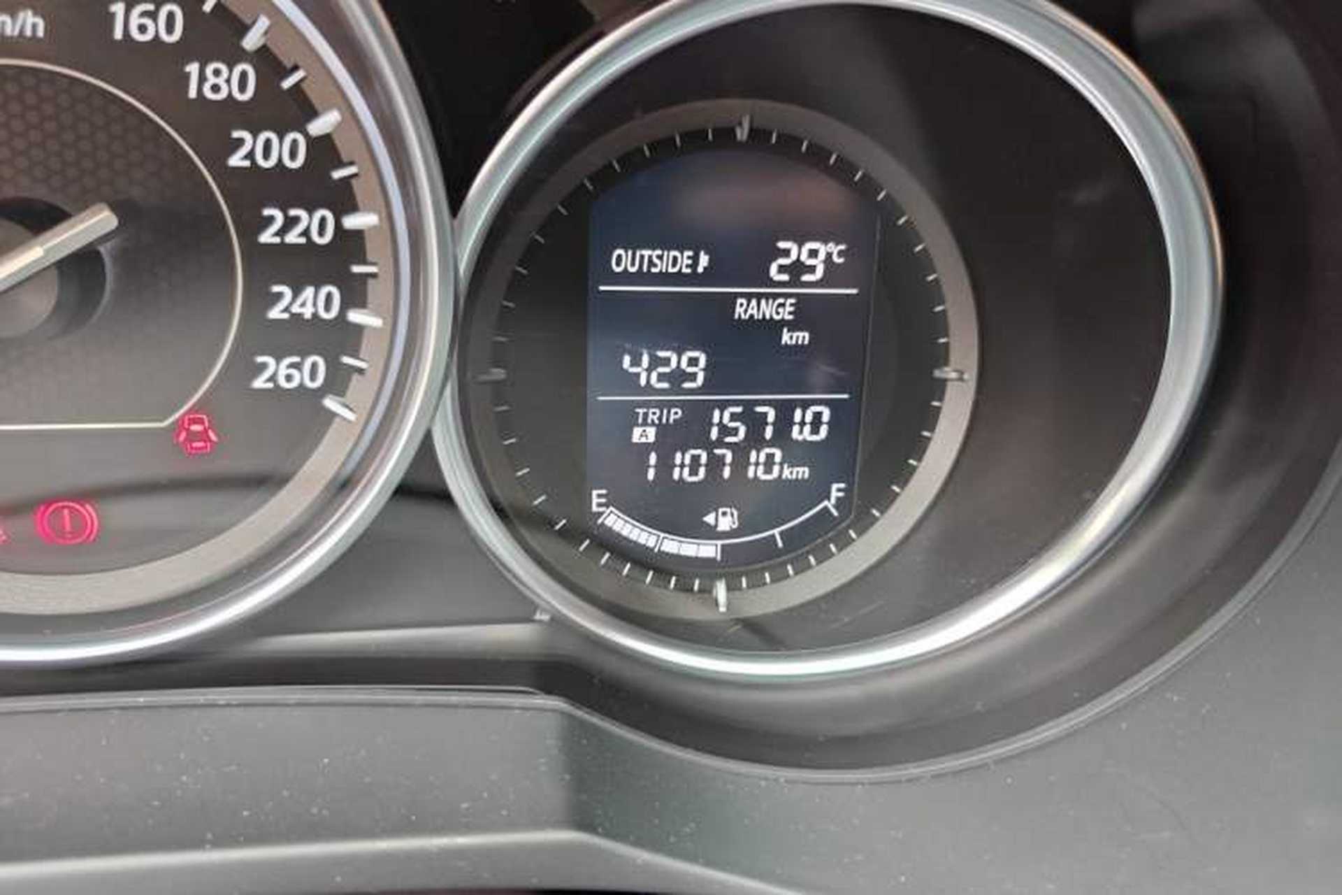 Used Mazda Atenza 2014 2.0L Blue Sky Luxury Edition Odometer Close Up