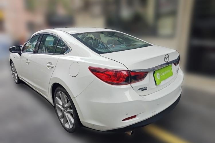 Used Mazda Atenza 2014 2.5L Sky Blue Supreme Edition Rear Left 45 Deg