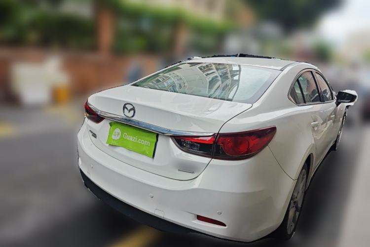 Used Mazda Atenza 2014 2.5L Sky Blue Supreme Edition Rear Right 45 Deg