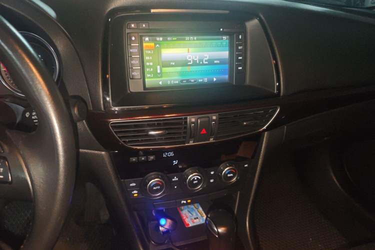 Used Mazda Atenza 2015 2.0L Blue Sky Luxury Edition Audio And AC Panel