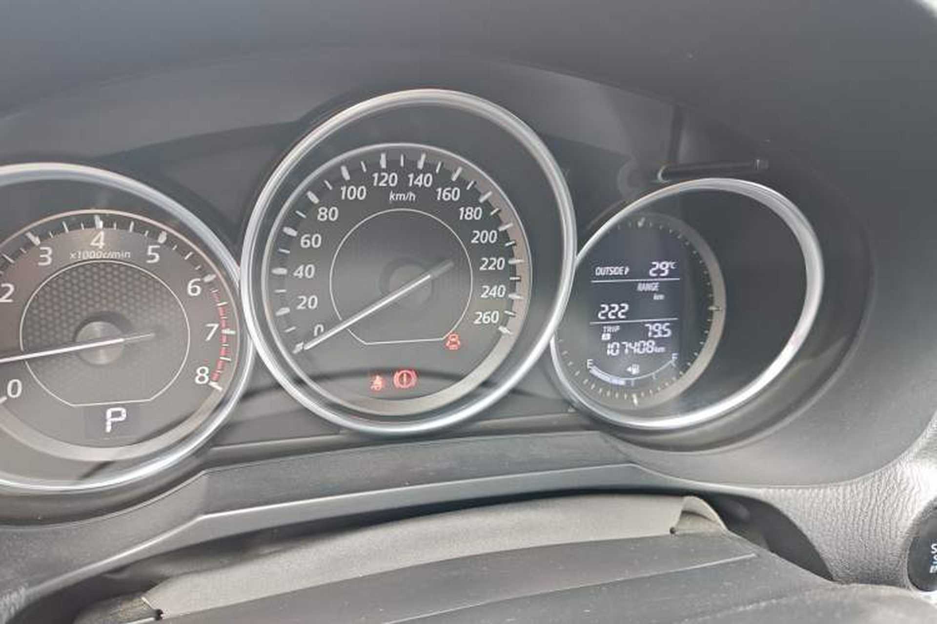 Used Mazda Atenza 2015 2.5L Blue Sky Prestige Edition Odometer Close Up