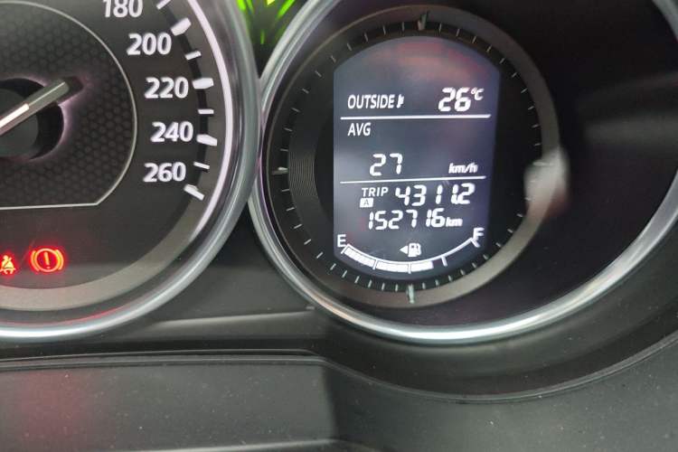Used Mazda Atenza 2015 2.0L Blue Sky Luxury Edition Odometer Close Up