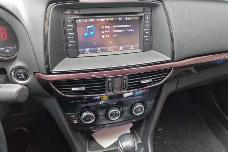 Used Mazda Atenza 2015 2.0L Blue Sky Prestige Edition Audio And AC Panel