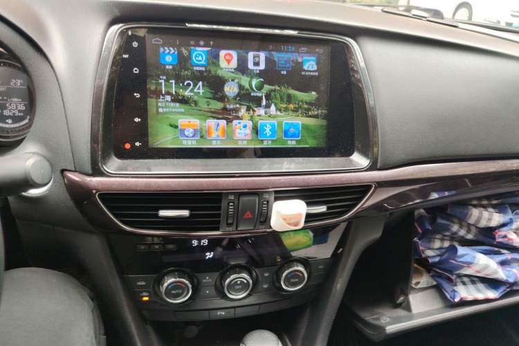 Used Mazda Atenza 2015 2.0L Blue Sky Luxury Edition Audio And AC Panel