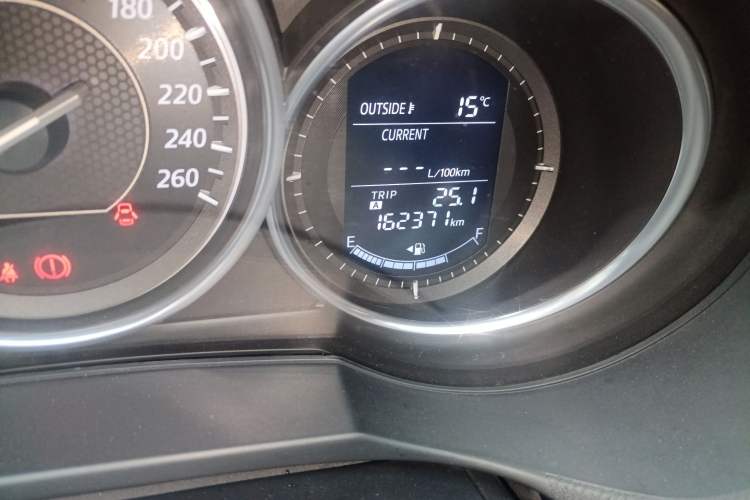 Used Mazda Atenza 2015 2.0L Blue Sky Luxury Edition Odometer Close Up