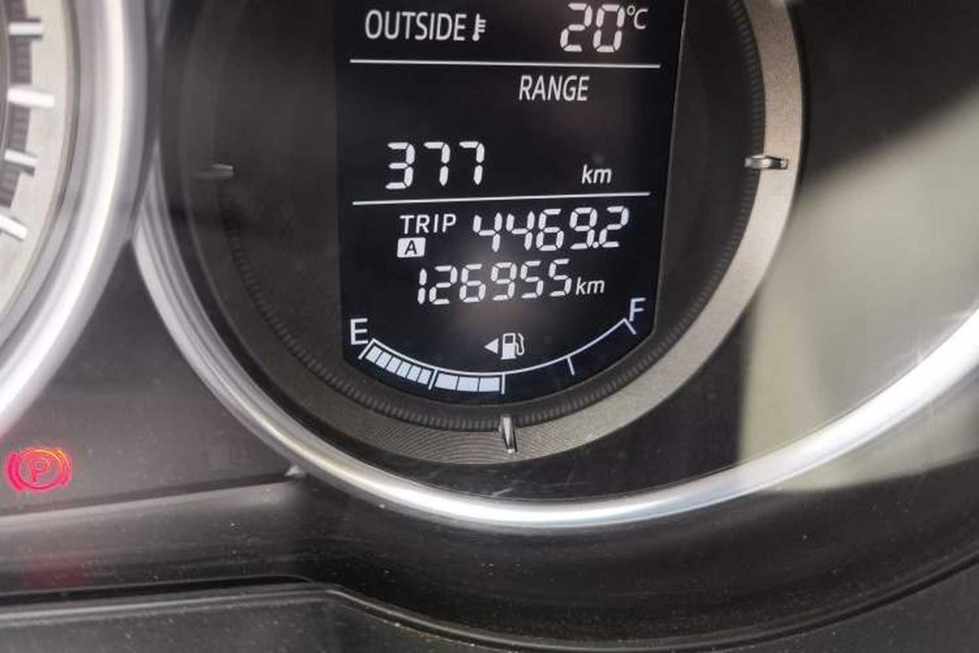 Used Mazda Atenza 2015 2.0L Blue Sky Luxury Edition Odometer Close Up