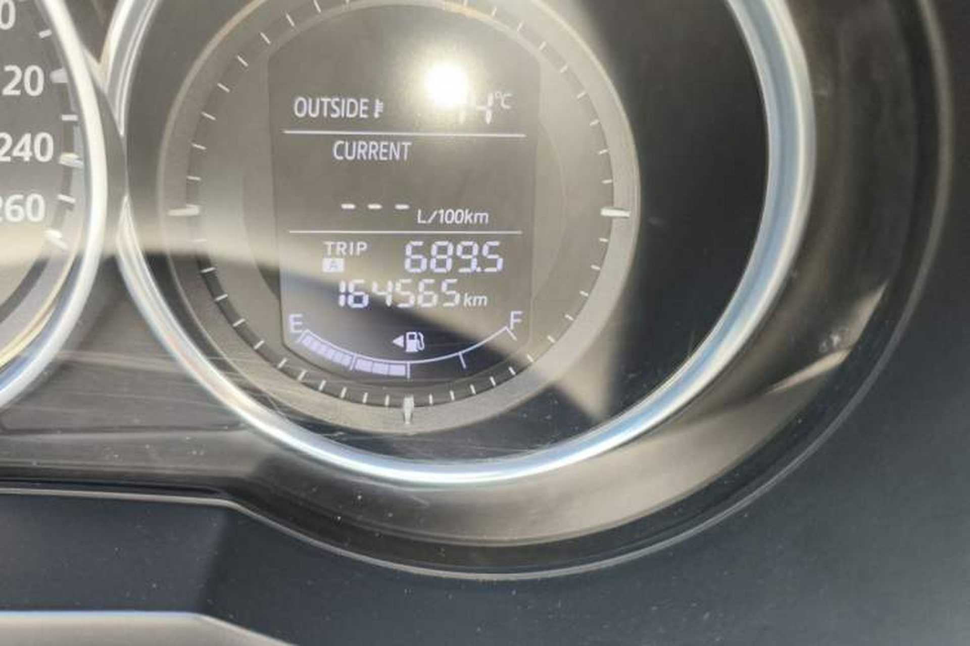 Used Mazda Atenza 2015 2.0L Blue Sky Luxury Edition Odometer Close Up