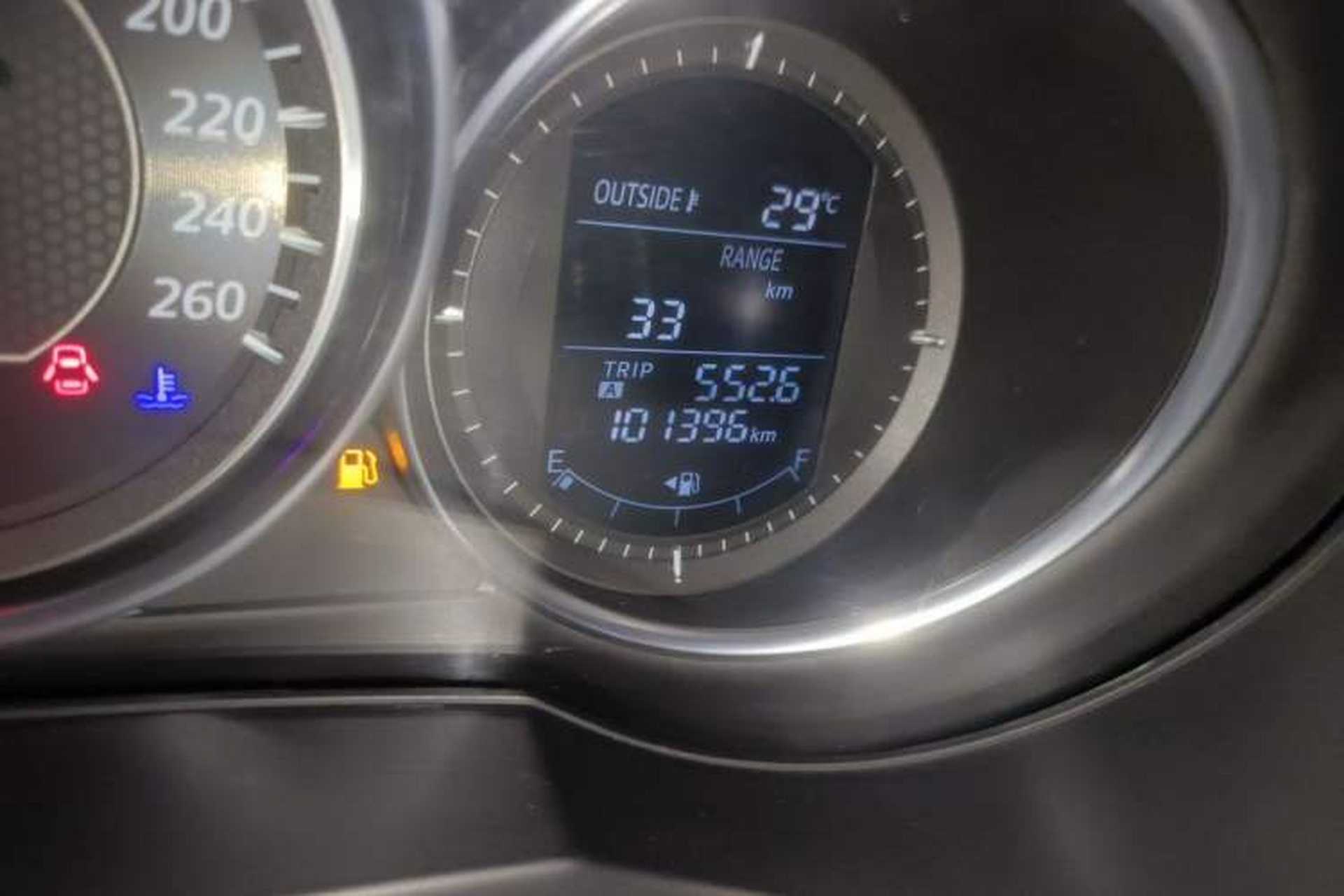 Used Mazda Atenza 2015 2.0L Blue Sky Luxury Edition Odometer Close Up