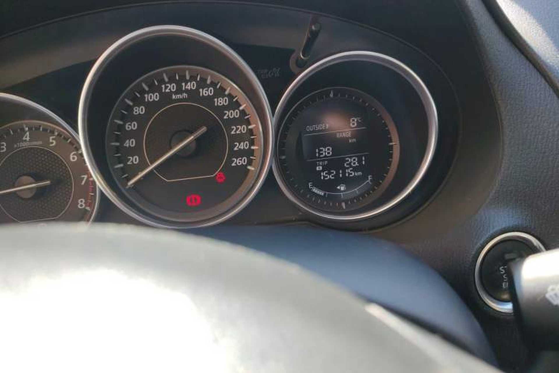 Used Mazda Atenza 2015 2.0L Blue Sky Luxury Edition Odometer Close Up