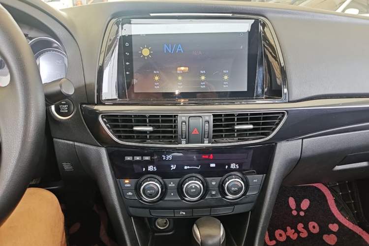 Used Mazda Atenza 2015 2.0L Blue Sky Fashion Edition Audio And AC Panel