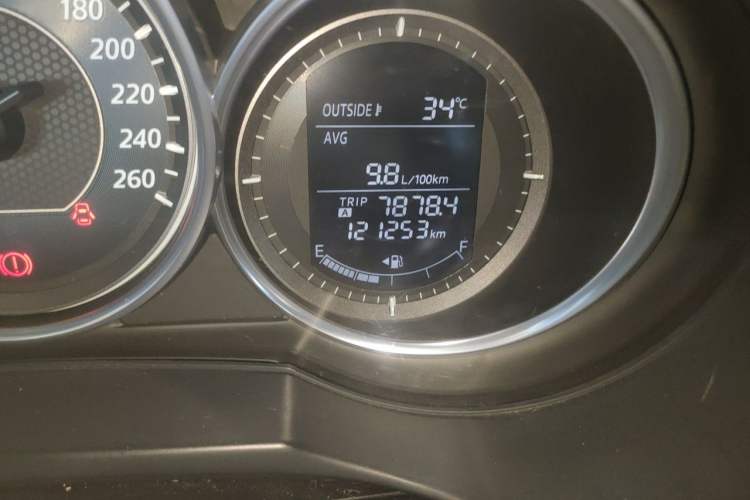 Used Mazda Atenza 2015 2.0L Blue Sky Luxury Edition Odometer Close Up