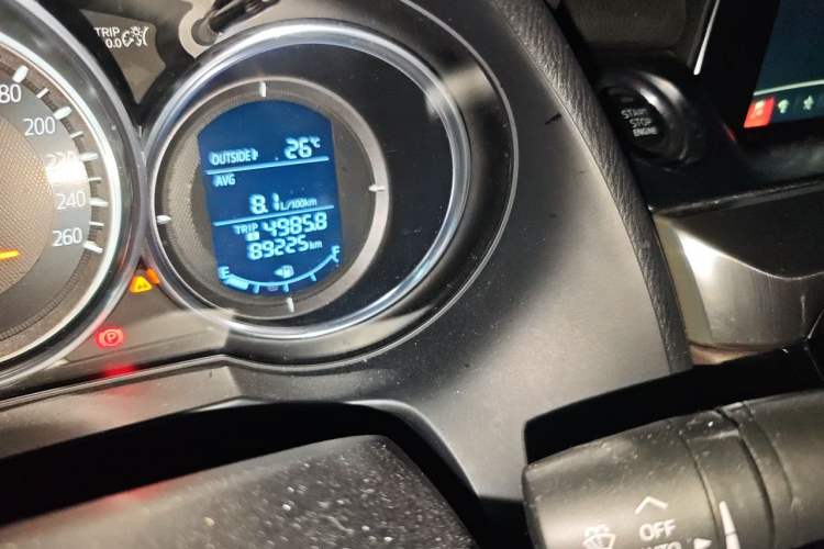 Used Mazda Atenza 2017 2.0L Blue Sky Luxury Edition Odometer Close Up