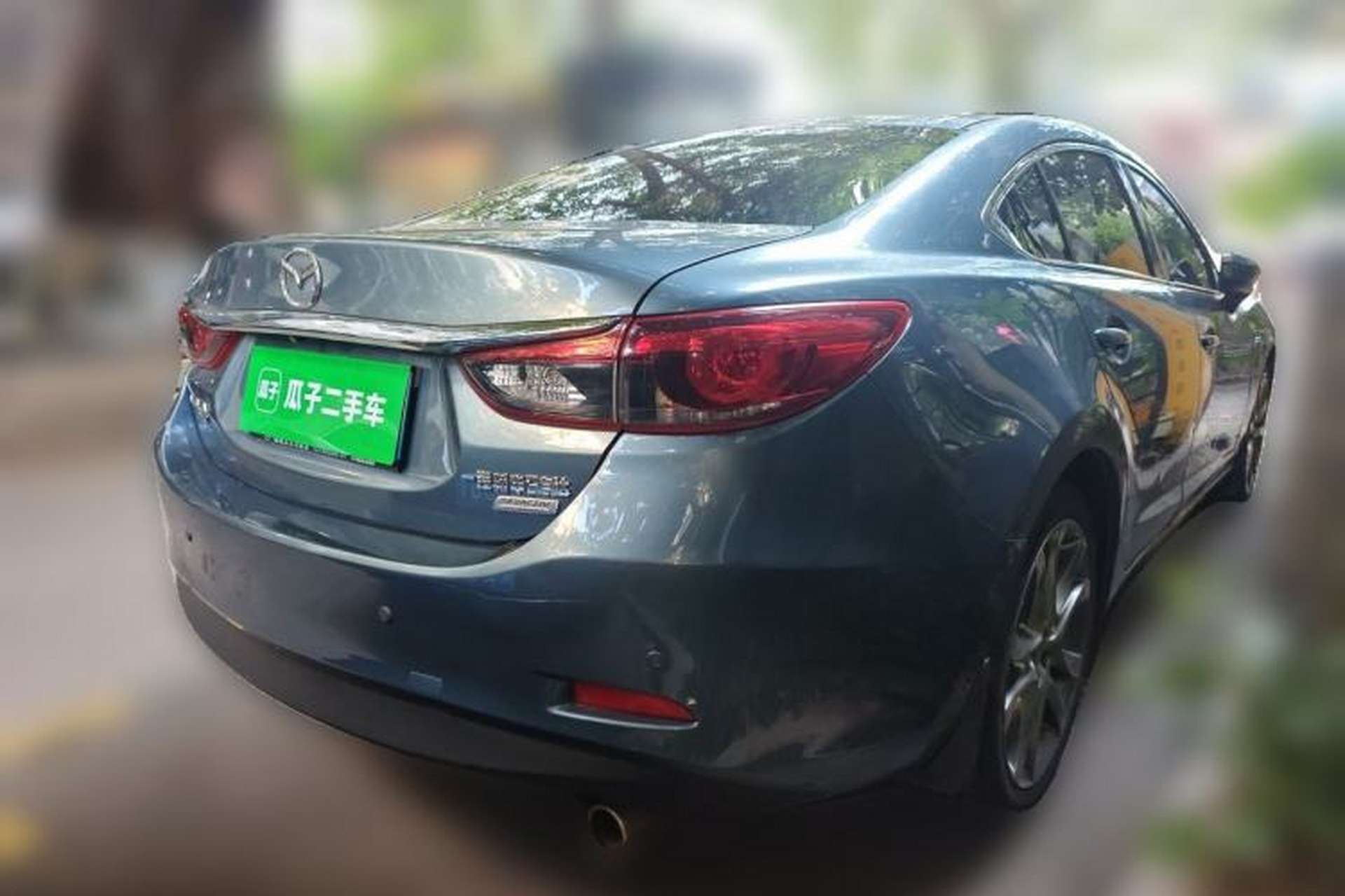 Used Mazda Atenza 2017 2.5L Blue Sky Prestige Edition Rear Right 45 Deg