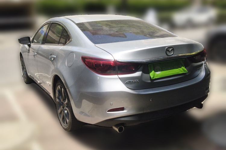 Used Mazda Atenza 2017 2.5L Sky Blue Supreme Edition Rear Left 45 Deg