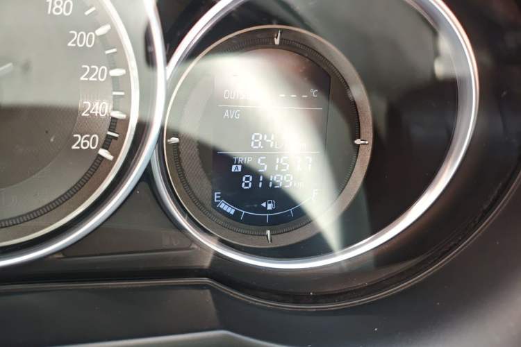 Used Mazda Atenza 2017 2.5L Skyactiv Sport Edition Odometer Close Up