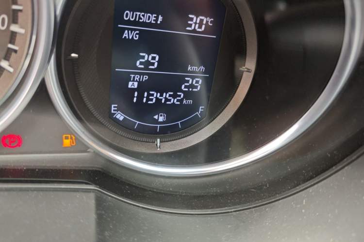 Used Mazda Atenza 2017 2.5L Skyactiv Sport Edition Odometer Close Up
