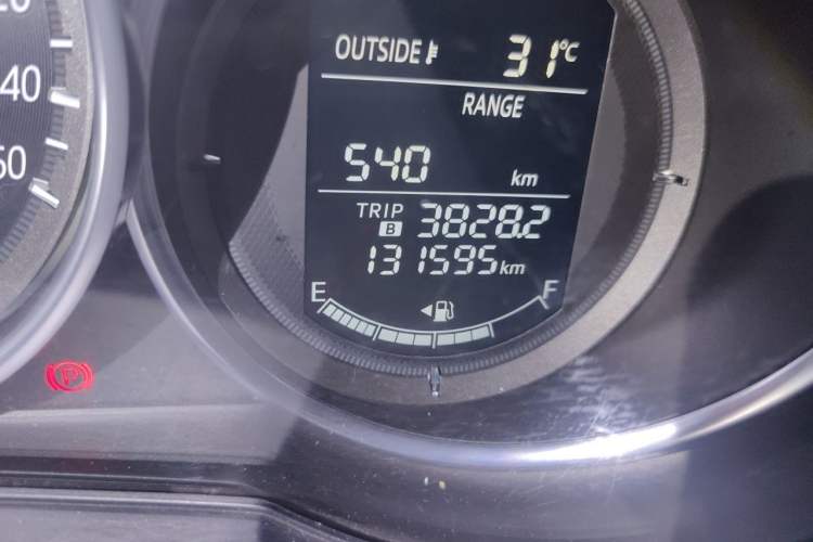 Used Mazda Atenza 2017 2.5L Skyactiv Sport Edition Odometer Close Up