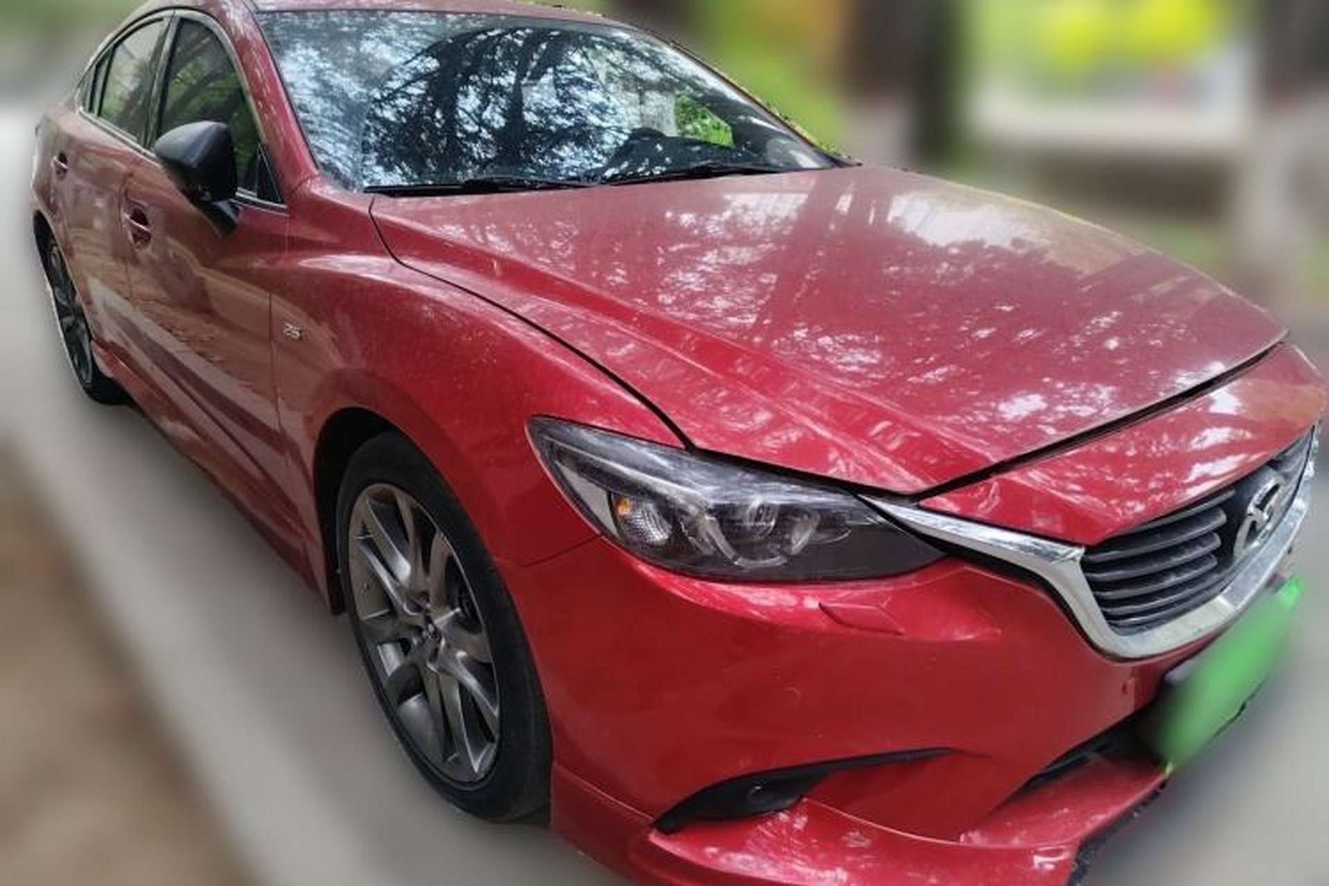 Used Mazda Atenza 2017 2.5L Blue Sky Prestige Edition Front Right 45 Deg