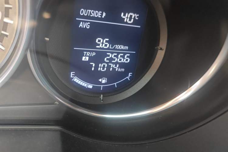 Used Mazda Atenza 2017 2.5L Skyactiv Sport Edition Odometer Close Up