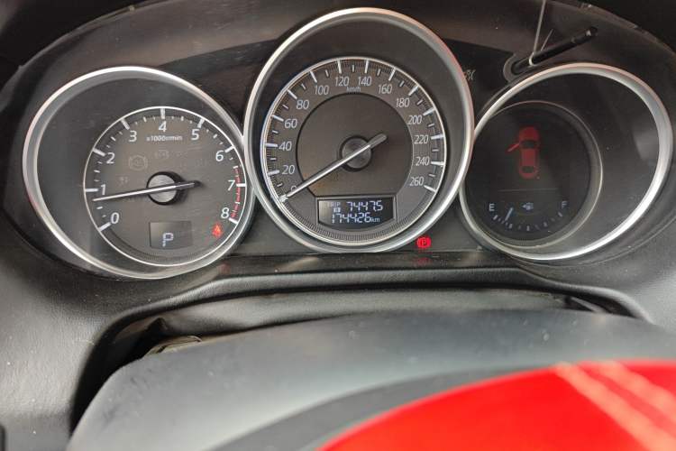 Used Mazda Atenza 2017 2.5L Skyactiv Sport Edition Odometer Close Up