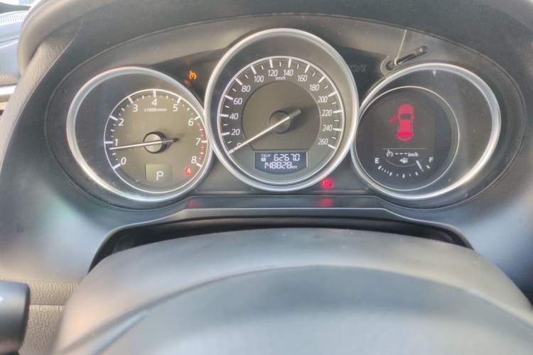 Used Mazda Atenza 2017 2.5L Blue Sky Prestige Edition Odometer Close Up