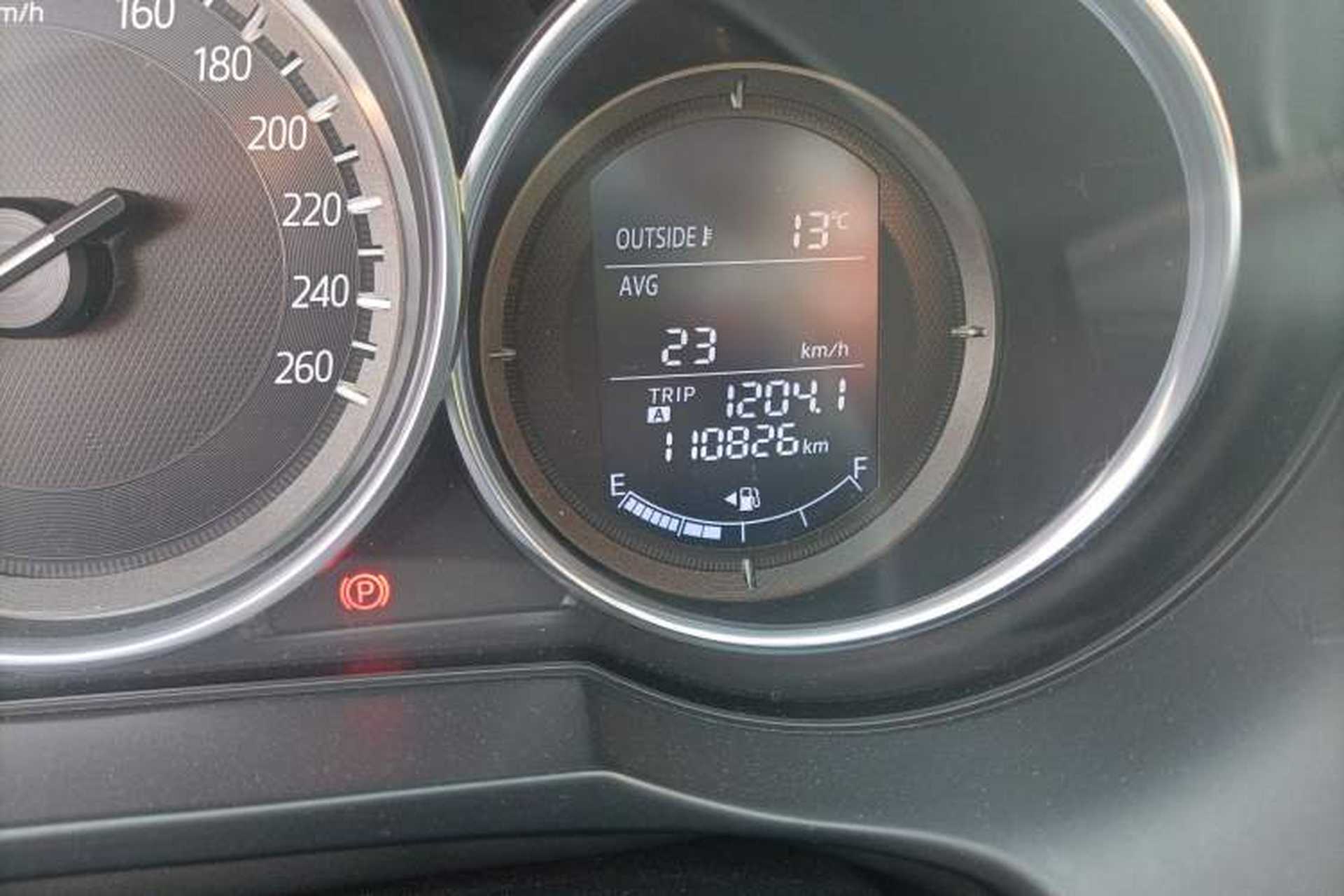 Used Mazda Atenza 2017 2.0L Blue Sky Luxury Edition Odometer Close Up