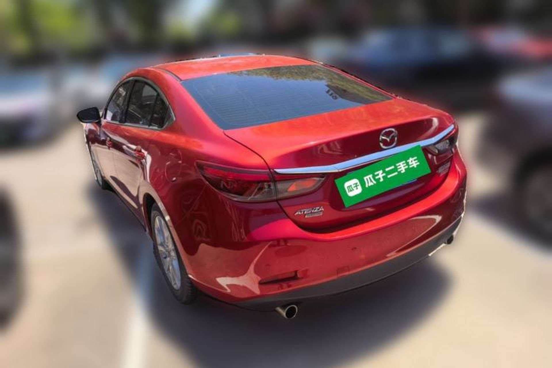 Used Mazda Atenza 2017 2.0L Blue Sky Luxury Edition Rear Left 45 Deg