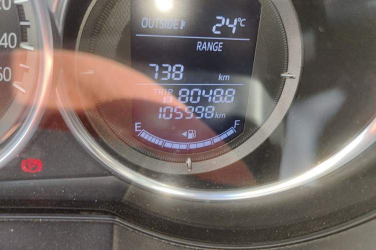 Used Mazda Atenza 2017 2.5L Skyactiv Sport Edition Odometer Close Up