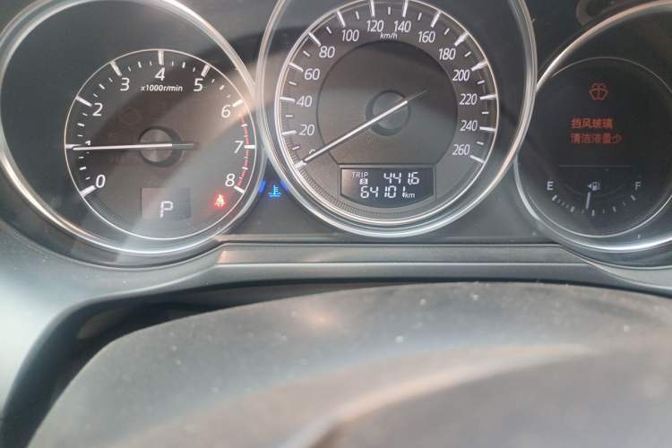 Used Mazda Atenza 2017 2.5L Blue Sky Prestige Edition Odometer Close Up