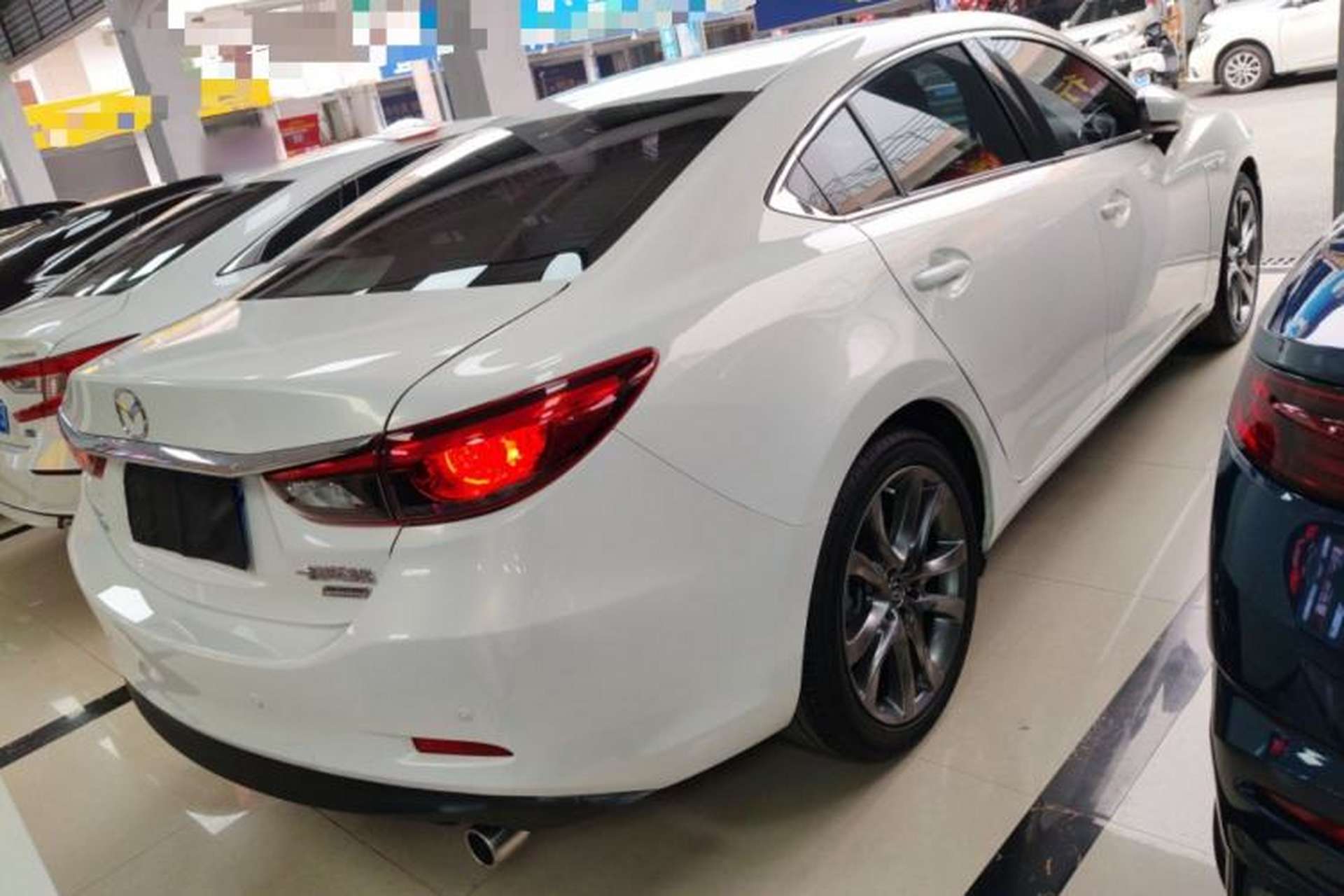 Used Mazda Atenza 2017 2.5L Blue Sky Prestige Edition Rear Right 45 Deg