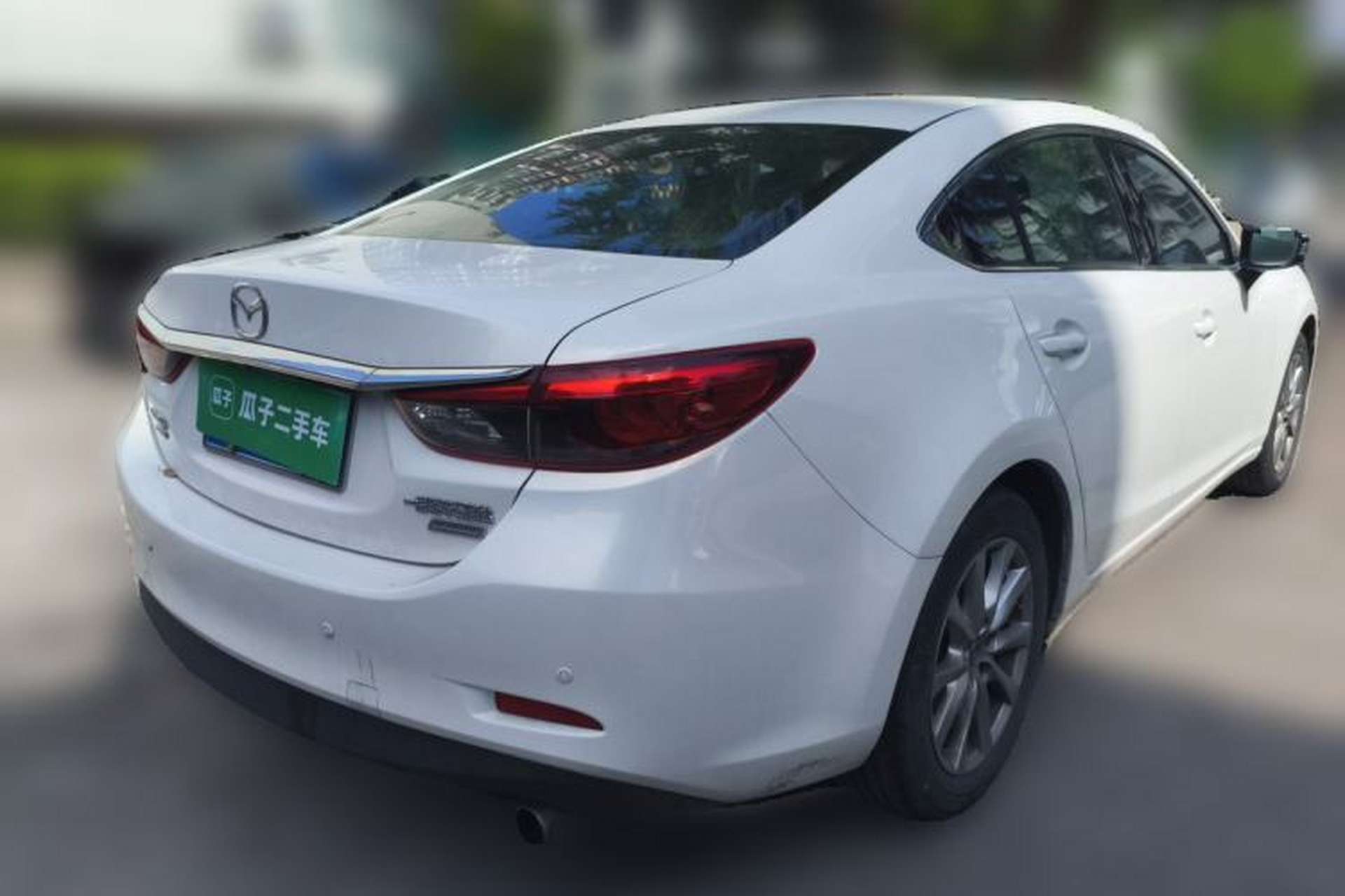 Used Mazda Atenza 2017 2.0L Blue Sky Luxury Edition Rear Right 45 Deg
