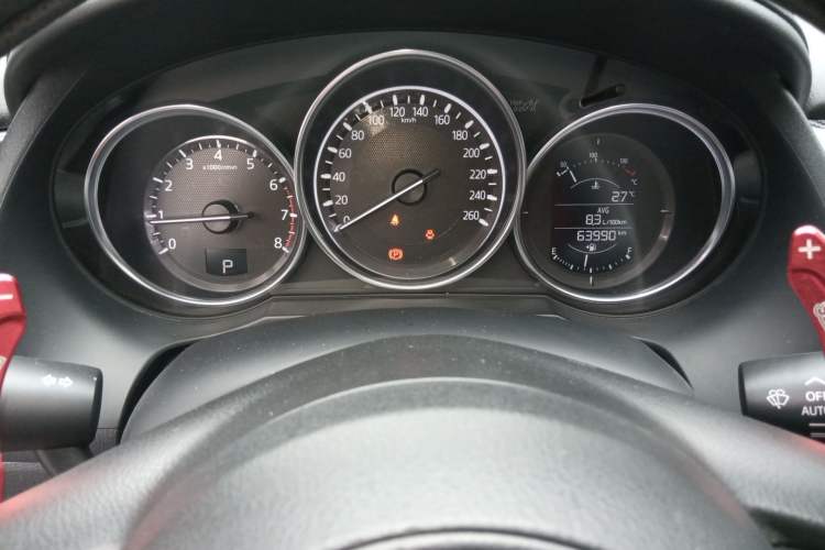 Used Mazda Atenza 2018 2.5L Blue Sky Sport Edition China VI compliant Odometer Close Up