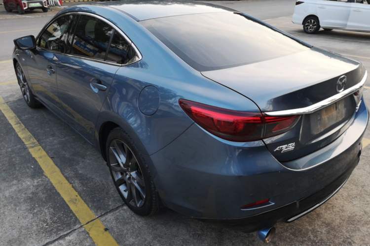 Used Mazda Atenza 2018 2.5L Blue Sky Prestige Edition China V Standard Rear Left 45 Deg