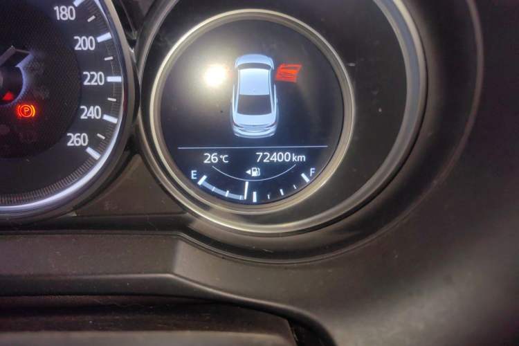 Used Mazda Atenza 2018 2.5L Blue Sky Prestige Edition China V Standard Odometer Close Up