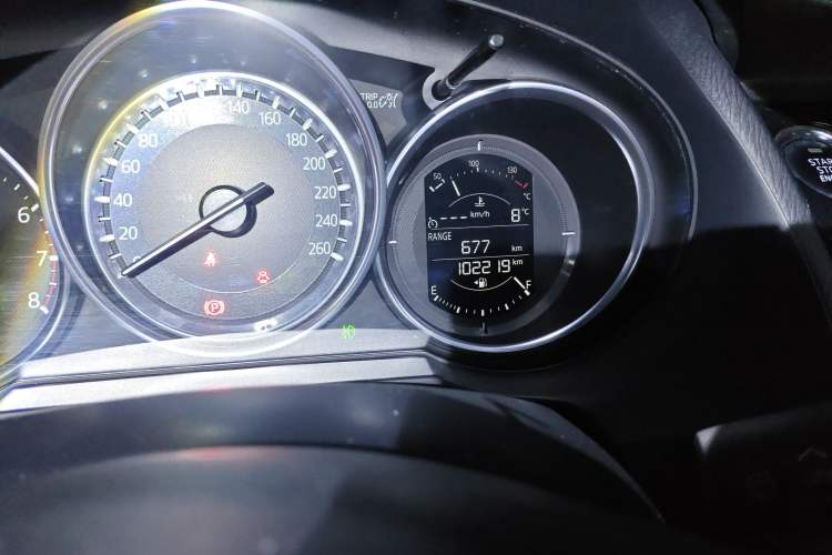 Used Mazda Atenza 2018 2.5L Skyactiv Sport Version China V Standard Odometer Close Up