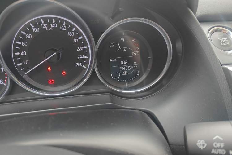 Used Mazda Atenza 2018 2.0L Blue Sky Luxury Edition China VI Standard Odometer Close Up