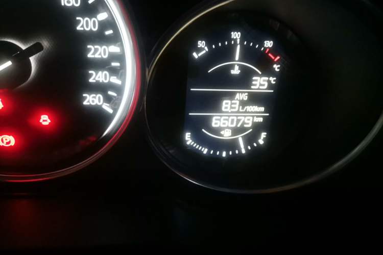 Used Mazda Atenza 2018 2.5L Skyactiv Sport Version China V Standard Odometer Close Up