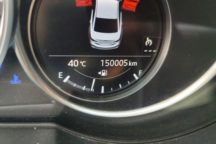 Used Mazda Atenza 2018 2.5L Blue Sky Prestige Edition China V Standard Odometer Close Up
