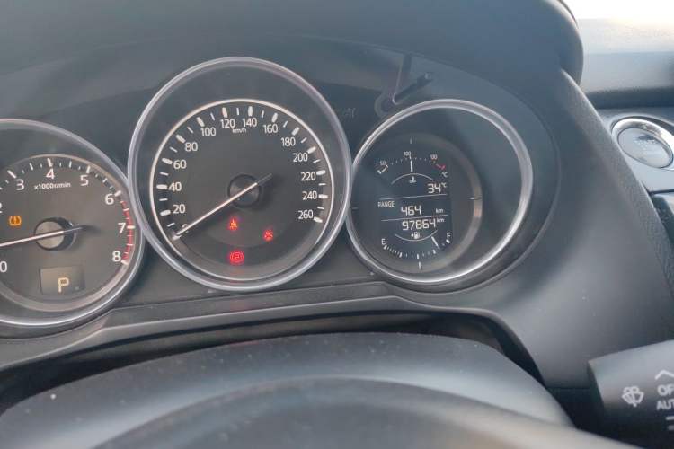 Used Mazda Atenza 2018 2.5L Skyactiv Sport Version China V Standard Odometer Close Up