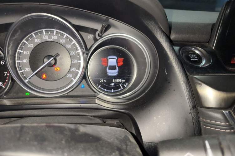 Used Mazda Atenza 2018 2.5L Blue Sky Prestige Edition China V Standard Odometer Close Up