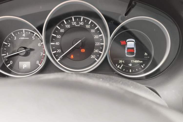 Used Mazda Atenza 2018 2.5L Blue Sky Prestige Edition China V Standard Odometer Close Up
