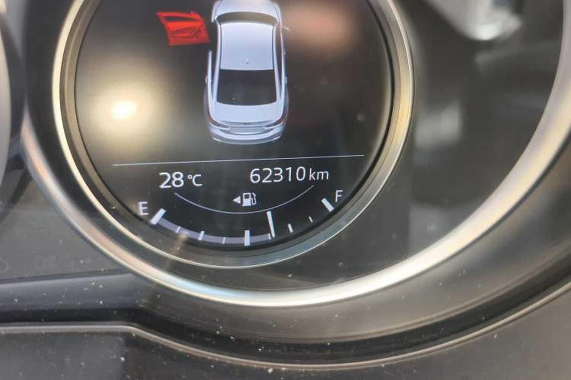 Used Mazda Atenza 2018 2.5L Blue Sky Prestige Edition China VI compliant Odometer Close Up