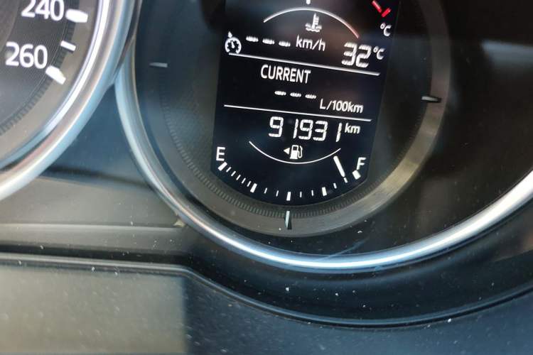 Used Mazda Atenza 2018 2.5L Skyactiv Sport Version China V Standard Odometer Close Up