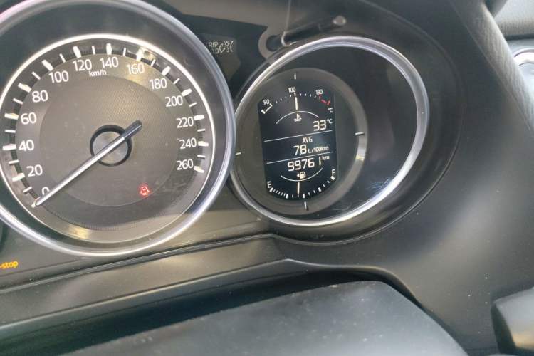 Used Mazda Atenza 2018 2.5L Skyactiv Sport Version China V Standard Odometer Close Up