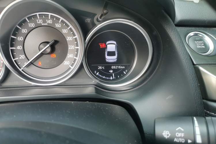 Used Mazda Atenza 2018 2.5L Blue Sky Prestige Edition China V Standard Odometer Close Up